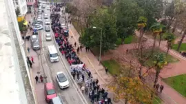 Samsun’da Emeklilerden Daha Adil Maaş Talebiyle Yürüyüş