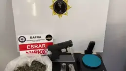 Bafra’da Uyuşturucu ve Silah Operasyonu: 1 Gözaltı