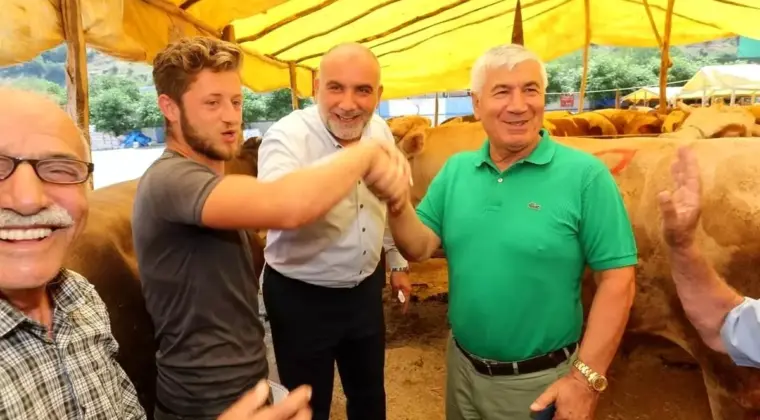 Samsun Canik’te Kurbanlık Hayvan Pazarı Açıldı